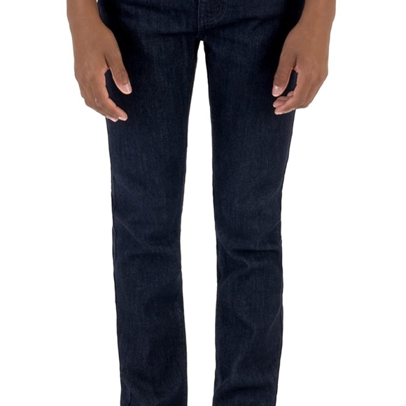 Levi's Boys 510 Skinny Jeans Size 14 REG (27x29) Black Stretch Adjustable Waistb - Picture 1 of 17